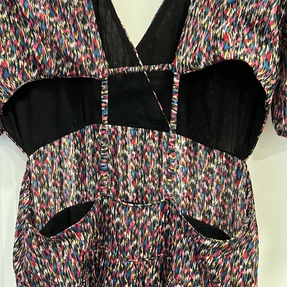 BA&SH DIVINE SILK-BLEND MAXI DRESS - Picture 8 of 9